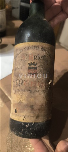 Bordo Pauillac Grand Cru Château Mouton Rothschild 1975