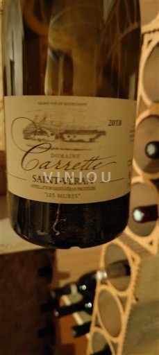 Borgogna Saint-Véran Domaine Carrette Les Mures 2018