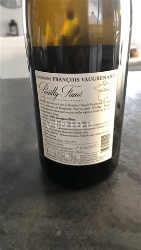 Vallée de la Loire Pouilly-fumé Domaine François Vaugrenard 2022