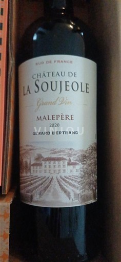 Languedoque Malepère Château La Soujeole Grand Vin 2020