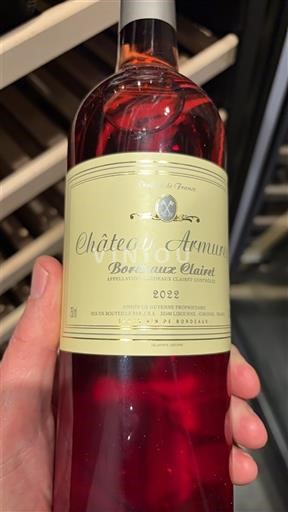 Bordeaux Bordeaux clairet Château Arnaud 2022
