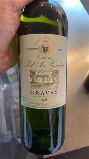 Бордо Ґрав. Château Bel-Air Gallier 2018