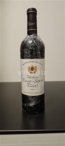 Bordeaux Saint-Émilion Grand Cru Grand Cru Château Beau-Séjour Bécot 2016