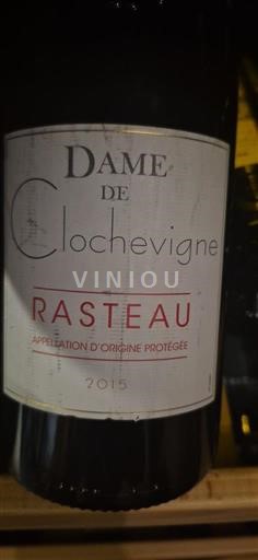 Thung lũng Rhône Rasteau Dame de Clochevigne 2015