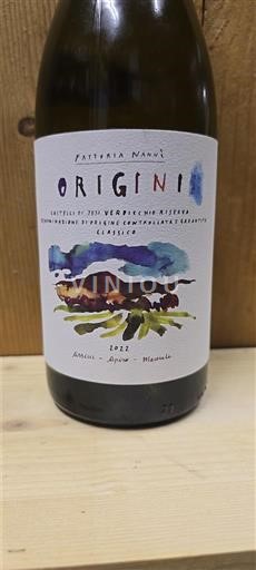 Marche Verdicchio dei Castelli di Jesi Fattoria Nannì Origini 2022