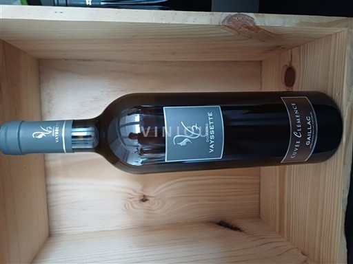 Sudoeste Gaillac Domaine Vayssette Clémence 2015