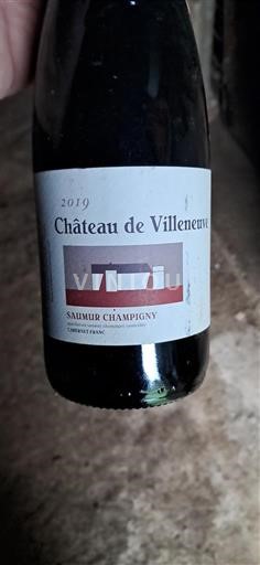 Thung lũng sông Loire Saumur-champigny Château Villeneuve 2019