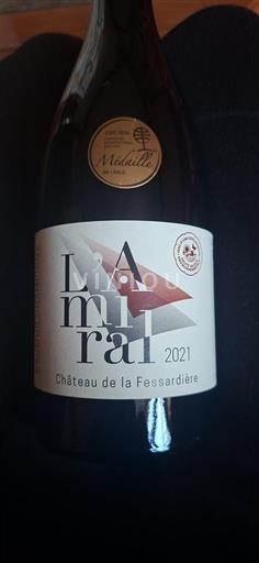 Loire Valley Muscadet Sèvre et Maine Château La Fessardière L'Amiral 2021