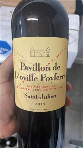 Bordeaux Saint-Julien Pavillon de Léoville Poyferré 2017
