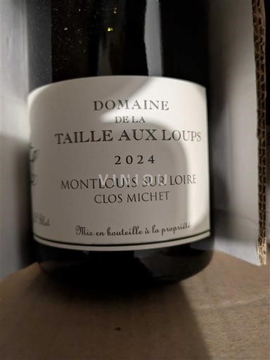 Thung lũng sông Loire Montlouis-sur-Loire Domaine La Taille aux Loups Clos Michet 2024
