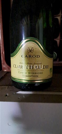 Thung lũng Rhône Clairette-de-die Carod Symbiose Tradition Không niên vụ