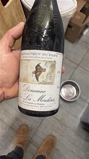 Thung lũng Rhône Châteauneuf-du-pape Domaine La Mordorée 1990