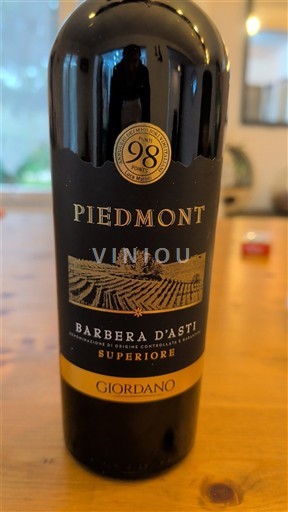 Piemonte Barbera d'Asti Giordano Superiore 2016