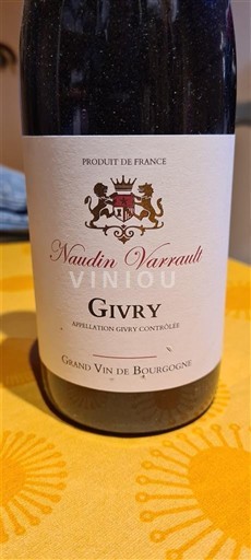 Burgundy Givry Naudin Varrrault Non-Vintage