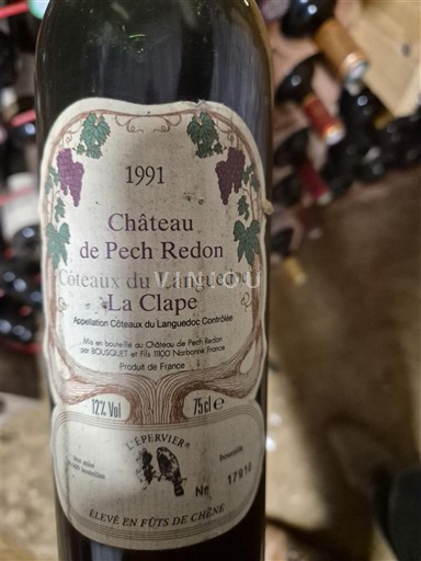 Languedoc Coteaux du Languedoc Château Pech Redon La Clape 1991