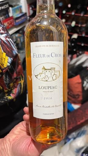 Bordoja Loupiac Fleur de Cros 2018