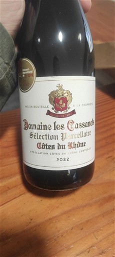 Rhône Valley Côtes-du-Rhône Domaine Les Cassanets Sélection Parcellaire 2022