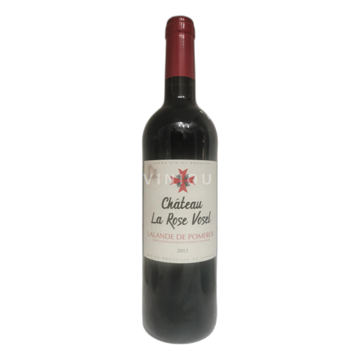 Bordeaux Lalande-de-pomerol Château La Rose Vosel 2012