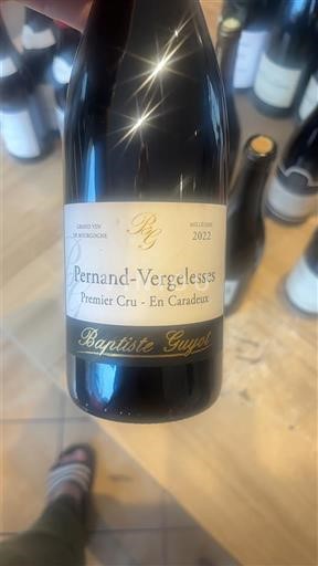 Bourgogne Pernand-vergelesses Premier Cru Baptiste Guyot En Caradeux 2022