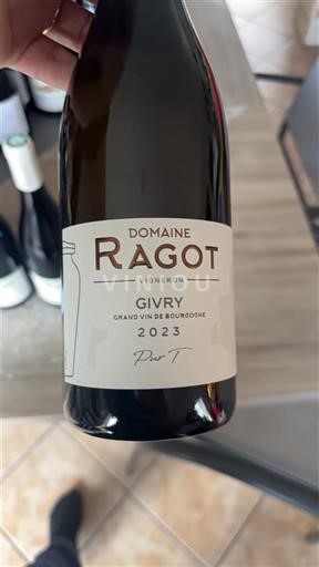 Burgundy Givry Domaine Ragot Pour T 2023