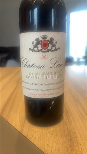 Bordeaux Saint-Émilion Grand Cru Château Laroze 1981
