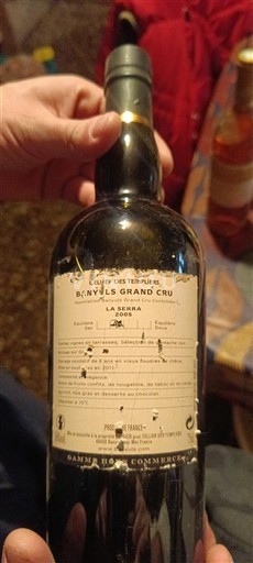 Roussillon Banyuls Grand Cru Cave des Templiers La Ceria 2005