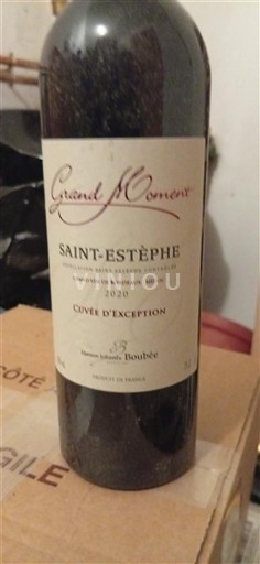 Bordeaux Saint-Estèphe Grand Mousseau d'Exception 2020