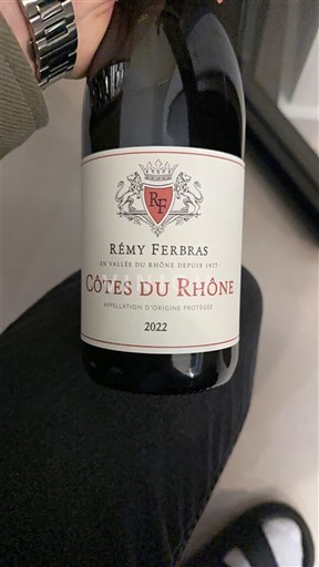 Valea Ronului Côtes-du-Rhône Rémy Ferbras 2022