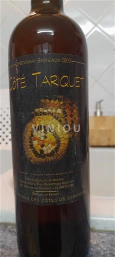 Sudoeste Côtes de Gascogne Domaine Tariquet Côté Tariquet 2003