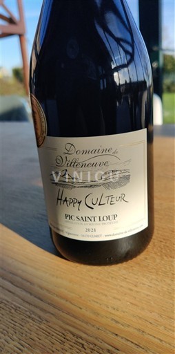 Linguadoca Pic Saint-Loup Domaine Villeneuve Happy Culteur 2021