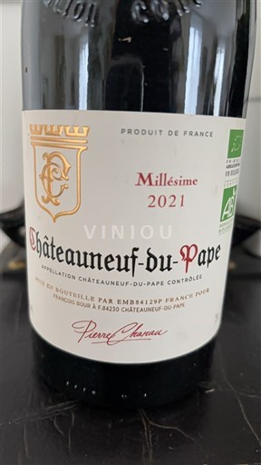 Vale do Ródano Châteauneuf-du-Pape Pierre Chavan 2021