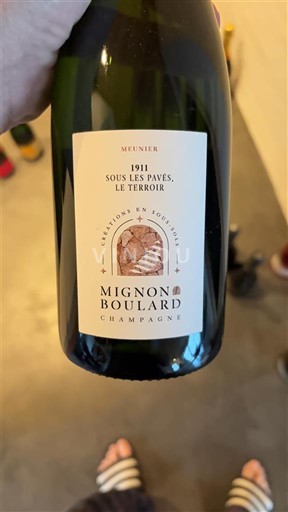 Champagne Mignon-Boulard Sous les Pavés, le Terroir Icke årgångsbetecknad