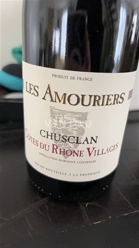 Thung lũng Rhône Côtes-du-rhône-villages Les Amouriers Chusclan Không niên vụ