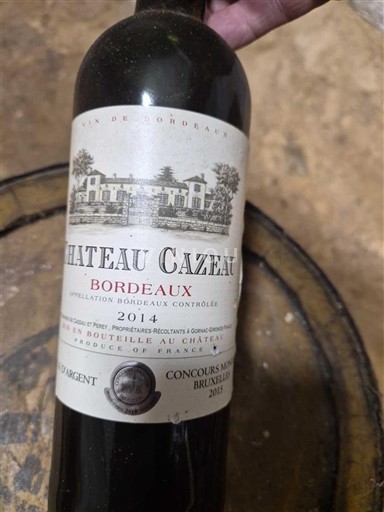 Bordeaux Château Gazeau 2014