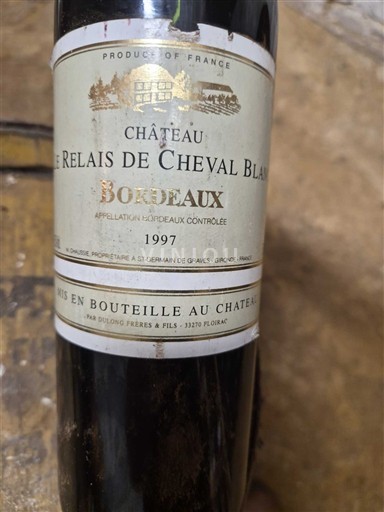 Bordeaux Château Le Relais de Cheval Blanc 1997