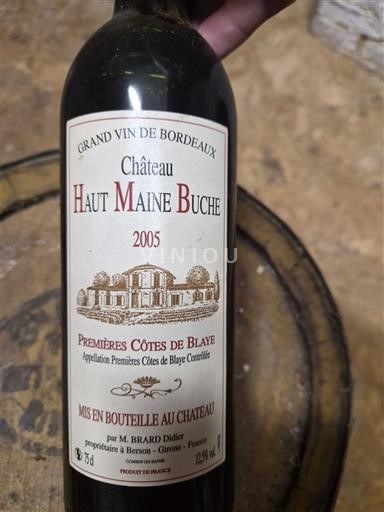 Bordeaux Unspecified Château Haut Maine Buche 2005