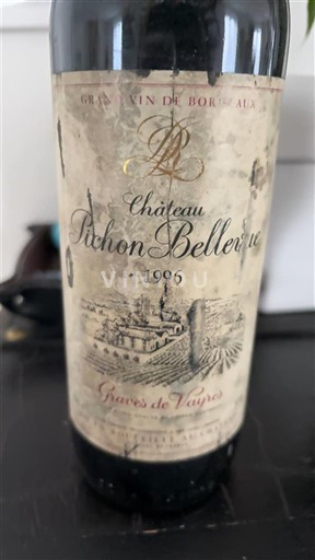 Bordeaux Graves-de-Vayres Château Pichon Bellerive 1995