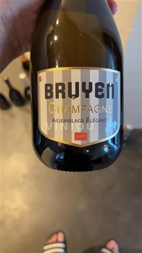 Champagne Bruyen Assemblage Élégant Icke årgångsbetecknad