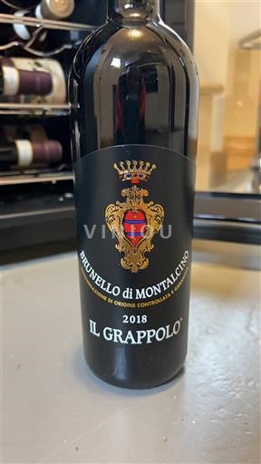 Toscana Brunello di Montalcino Il Grappolo 2018