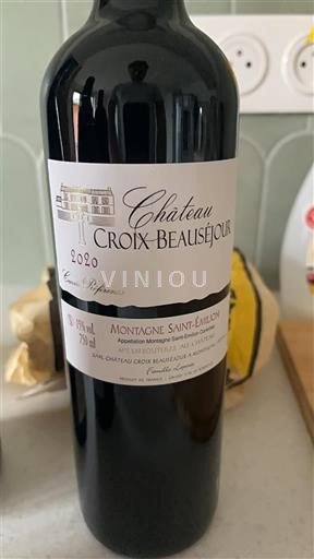 Bordeaux Montagne-saint-émilion Château Croix Beauséjour 2020