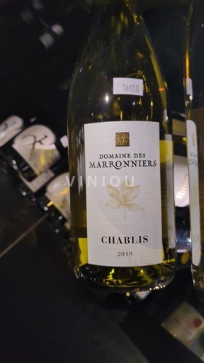 Bourgondië Chablis Domaine S Marronniers 2019