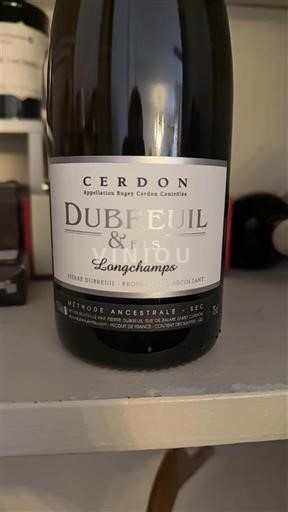 Savoie og Bugey Bugey-Cerdon Dubreuil & Fils Longchamps Ikke årgangsbestemt