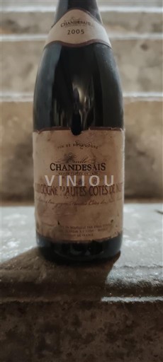 Burgundy Hautes Côtes de Nuits Chandesais 2005