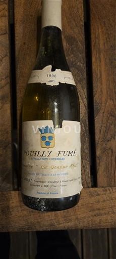 Vallée de la Loire Pouilly-fumé Domaine Les Champs Géraux 1996