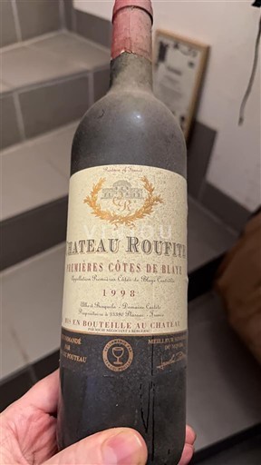 Bordeaux Không được chỉ định Château Roufite 1998