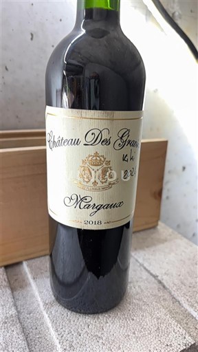 Bordéus Margaux Château S Graviers 2018