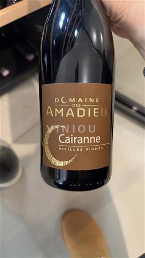 Thung lũng Rhône Cairanne Domaine S Amadieu Vieilles Vignes 2024