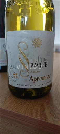 Savoie và Bugey Apremont Cave de Cruet Sublime Savoie 2024