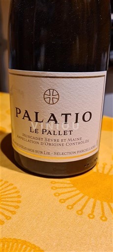 Vallée de la Loire Muscadet-sèvre-et-maine Palatio Le Pallet Non Millésimé