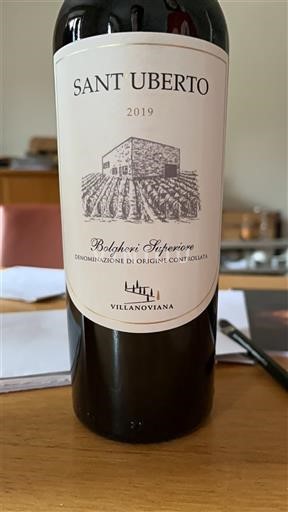 Toscana Không được chỉ định Villanoviana Sant Uberto 2019